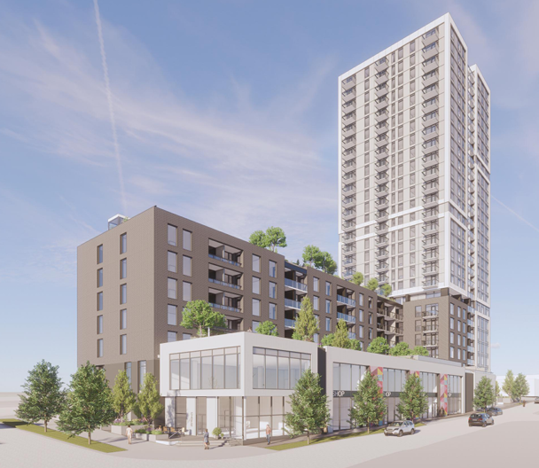 26-Storey Rental Tower Proposed for Moody Centre in Port Moody